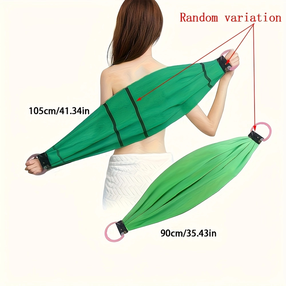 Striped Exfoliating Back Scrub Towel Set - Image 6