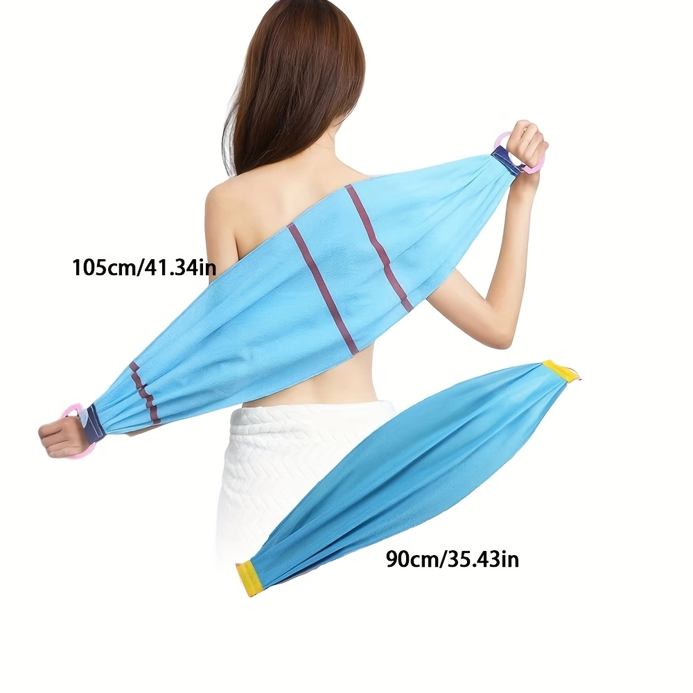 Striped Exfoliating Back Scrub Towel Set - Image 8