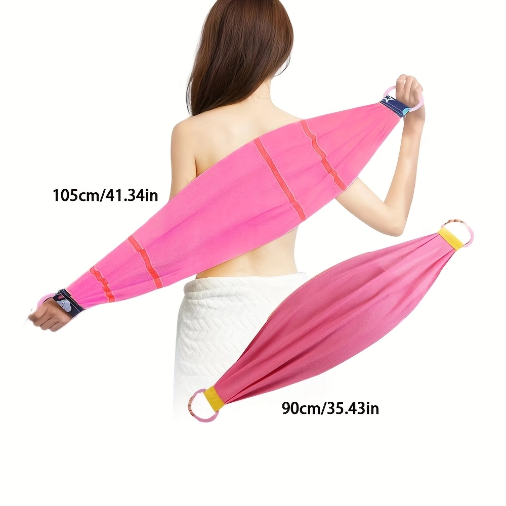Striped Exfoliating Back Scrub Towel Set - Image 9