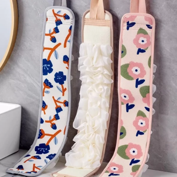 2-in-1 Long Back Scrubber