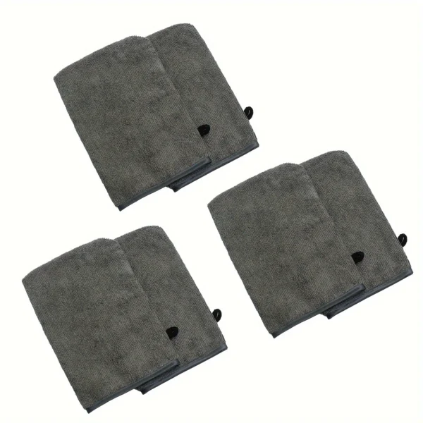 6-Pack Exfoliating Bath Washcloth Set