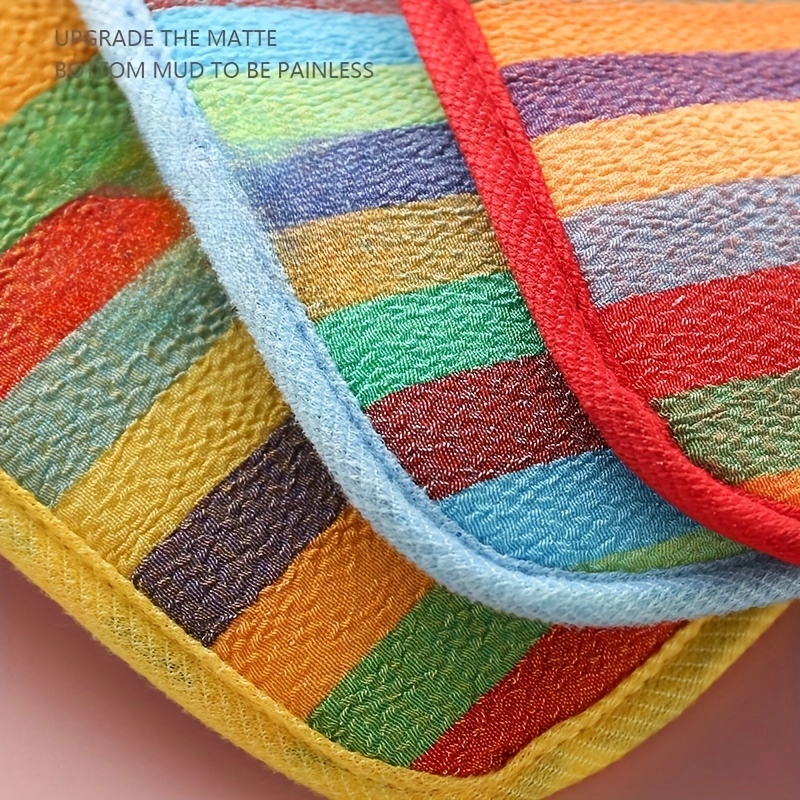 Double-Sided Exfoliating Bath Washcloth - Image 3