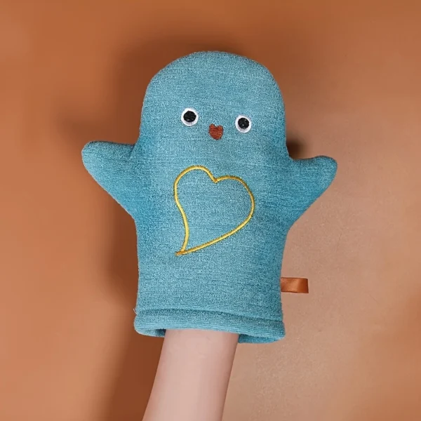 Cute Cartoon Bath Scrubbing Mitt