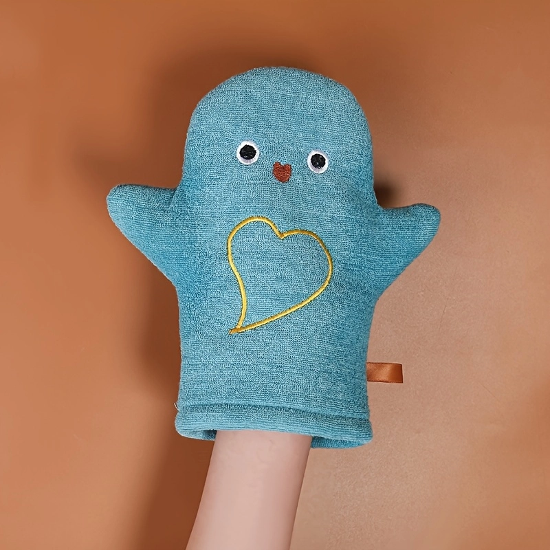 Cute Cartoon Bath Scrubbing Mitt