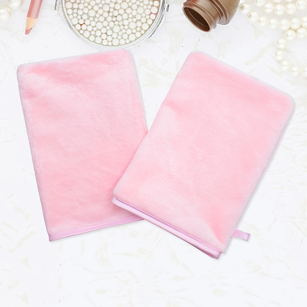 2-Pack Exfoliating Shower Gloves - Image 5
