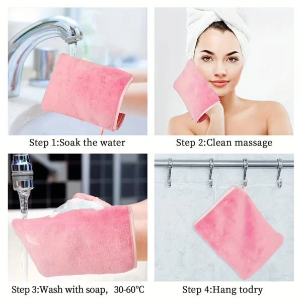 2-Pack Exfoliating Shower Gloves