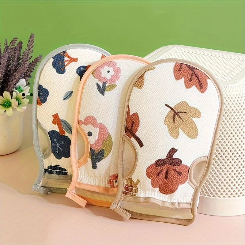 Double-Sided Exfoliating Shower Glove - Image 4