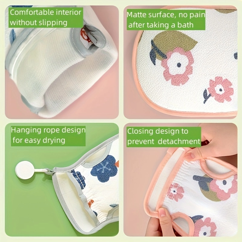 Double-Sided Exfoliating Shower Glove - Image 7