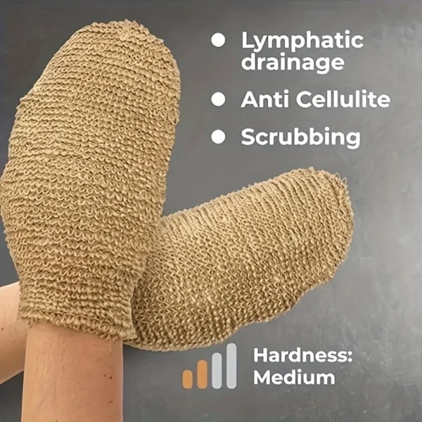 Double-Sided Gentle Exfoliating Shower Gloves