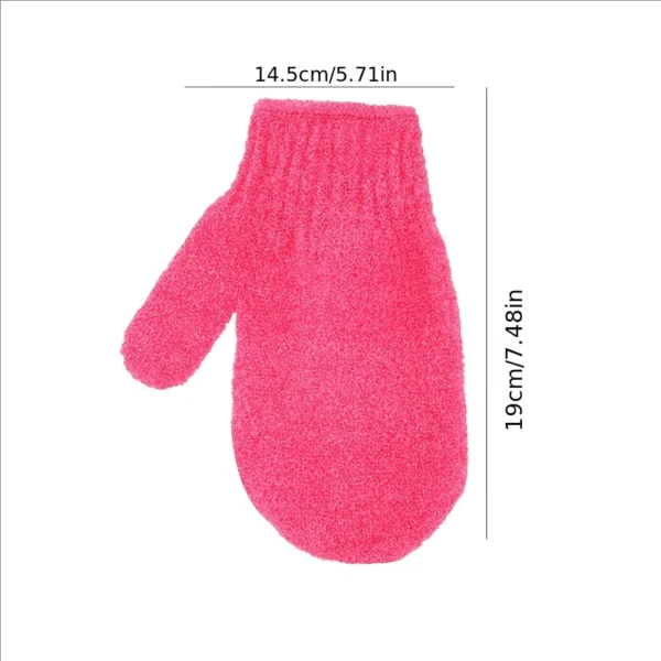 7-Pack Gentle Exfoliating Bath Gloves