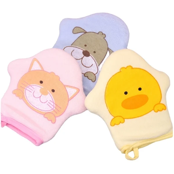 Cartoon Ultra-Soft Exfoliating Bath Glove