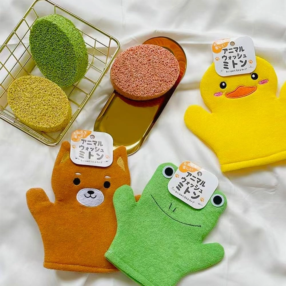 Cartoon Animal Soft Bath Glove - Image 4