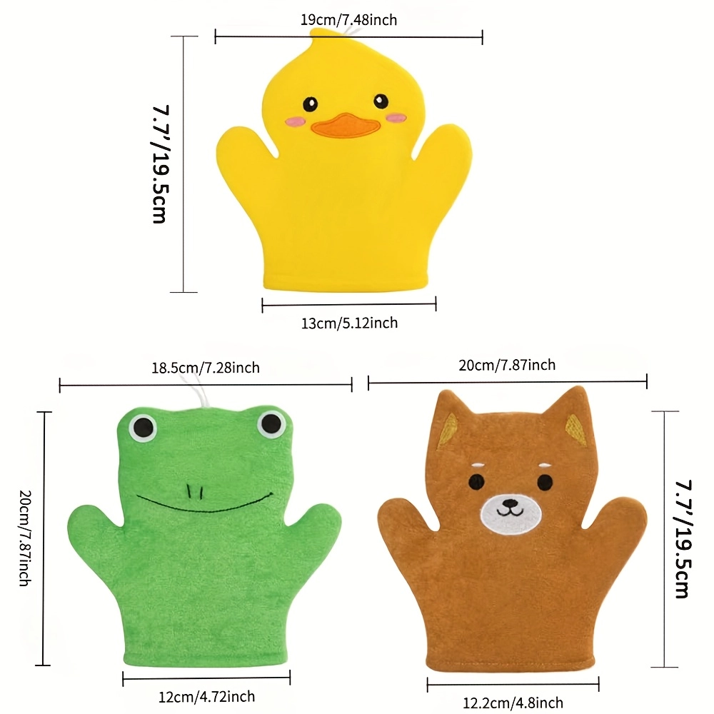 Cartoon Animal Soft Bath Glove - Image 6