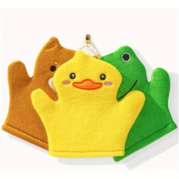 Cartoon Animal Soft Bath Glove