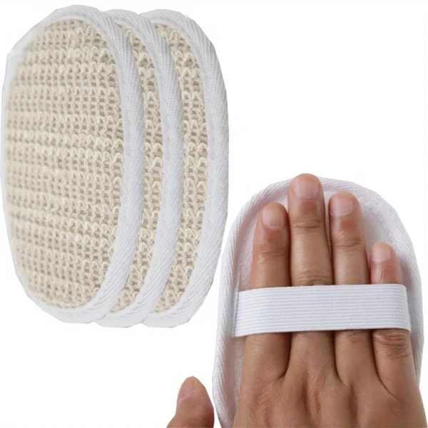 3-Pack Deep Exfoliating Body Scrubbers