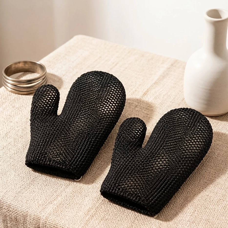 Spa Exfoliating Shower Gloves - Image 2