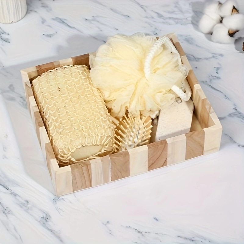 Heart Shaped Bath Sponge Set - Image 5