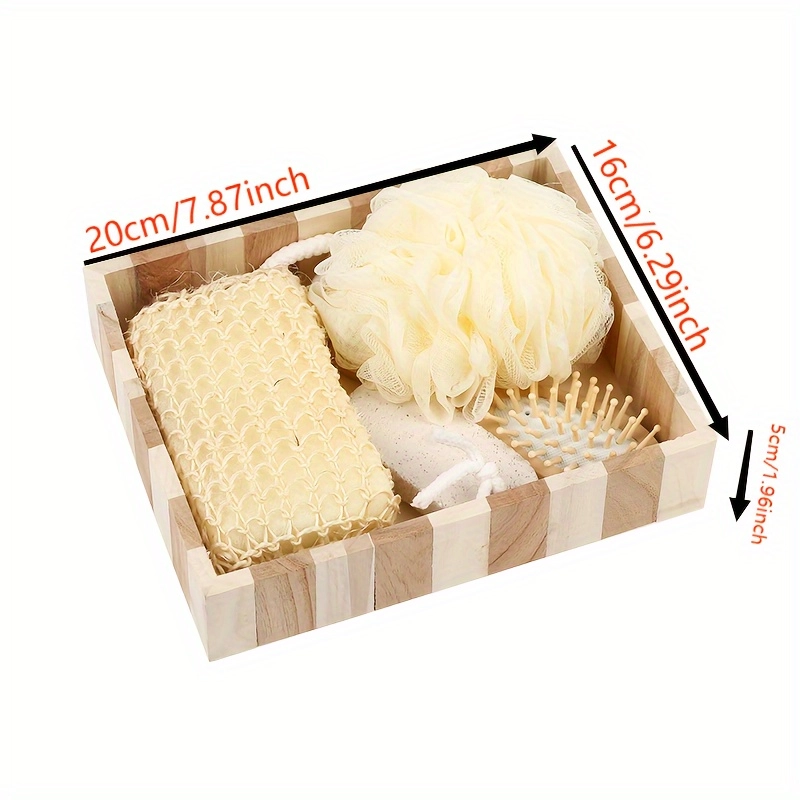 Heart Shaped Bath Sponge Set - Image 6