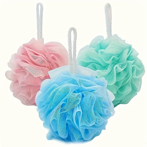 Soft Foaming Bath Loofah Set