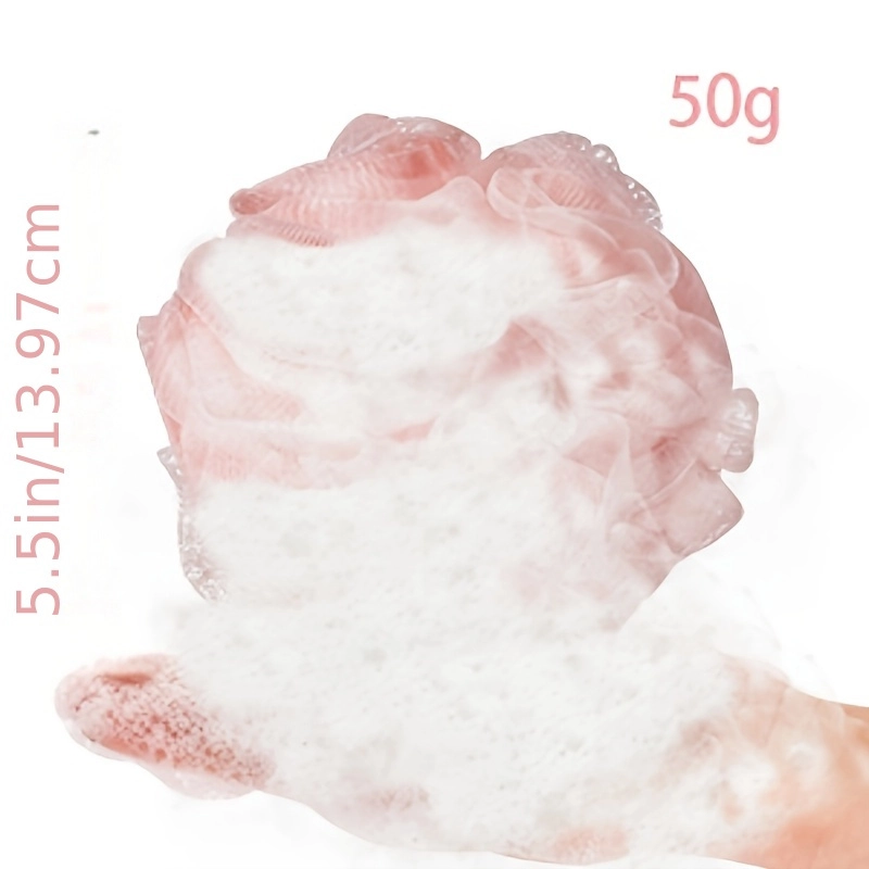 Soft Mesh Shower Puff Set - Image 6