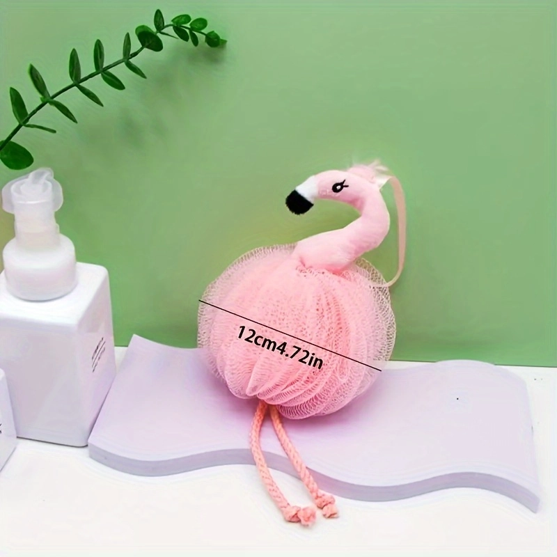 Cute Flamingo Bath Sponge - Image 4