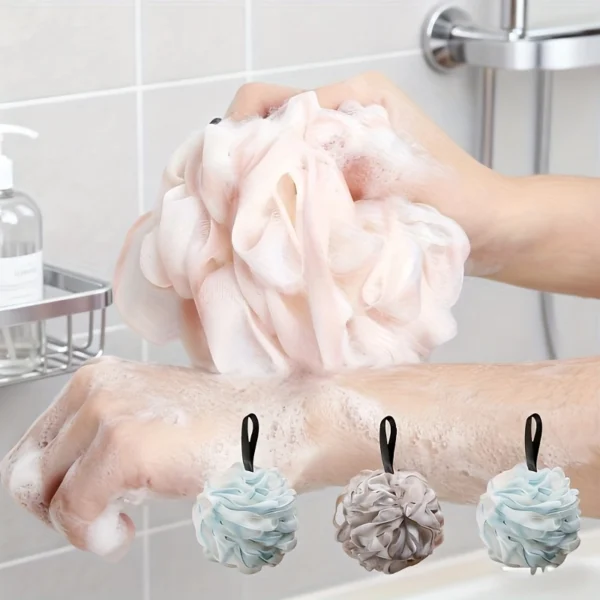Rich Foam Hanging Bath Sponge