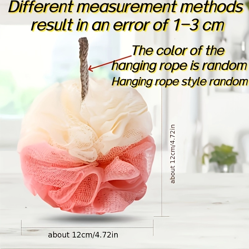 Dual-Color Foaming Bath Sponge Set - Image 4