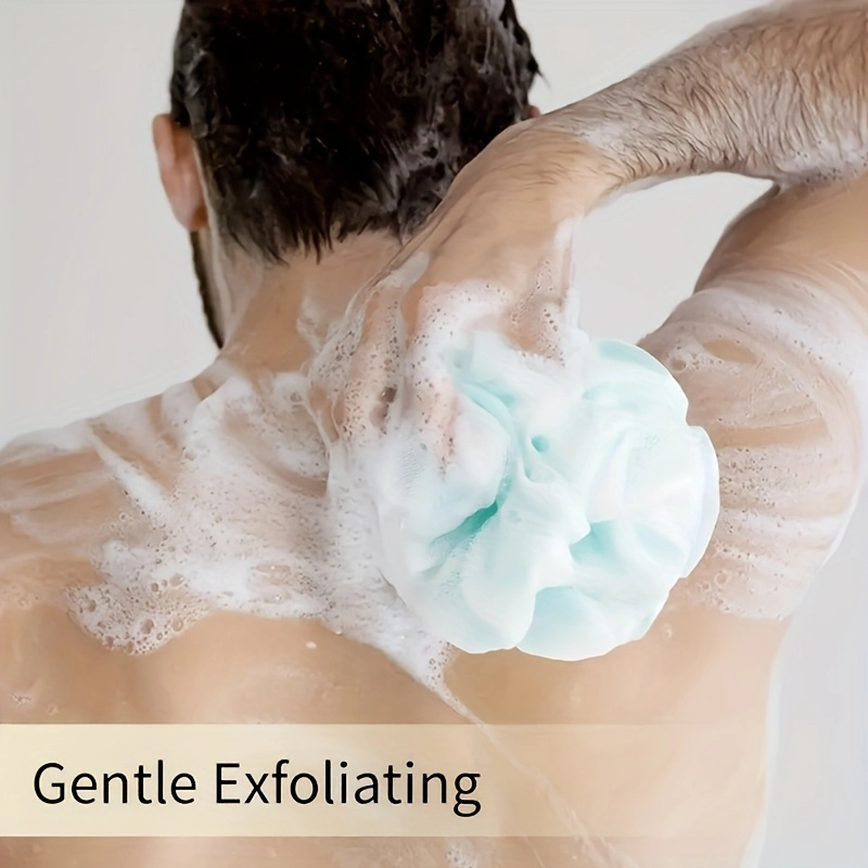 Dual-Color Foaming Bath Sponge Set - Image 6