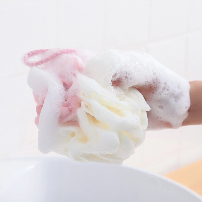 Dual-Color Foaming Bath Sponge Set - Image 11