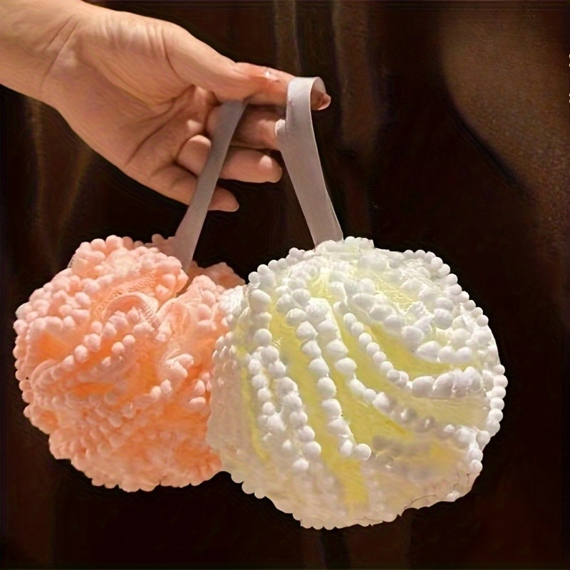 Cute Exfoliating Bath Sponge Set - Image 3