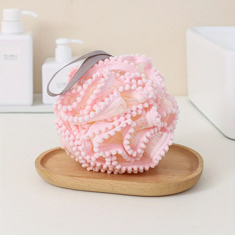 Cute Exfoliating Bath Sponge Set - Image 4