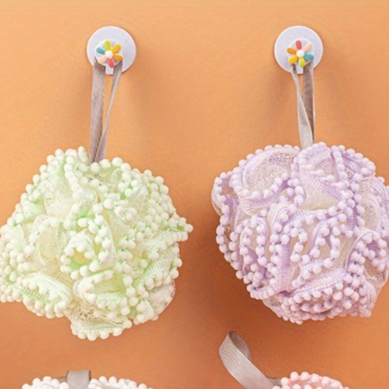 Cute Exfoliating Bath Sponge Set - Image 5