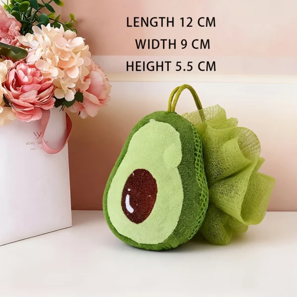 Fruit Shaped Foaming Bath Sponge