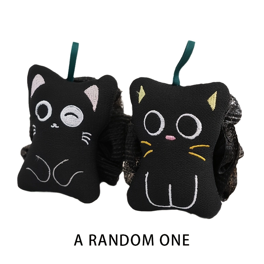 Cat Shaped Double-Sided Bath Sponge - Image 3