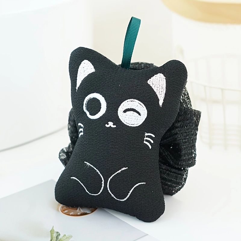 Cat Shaped Double-Sided Bath Sponge - Image 5