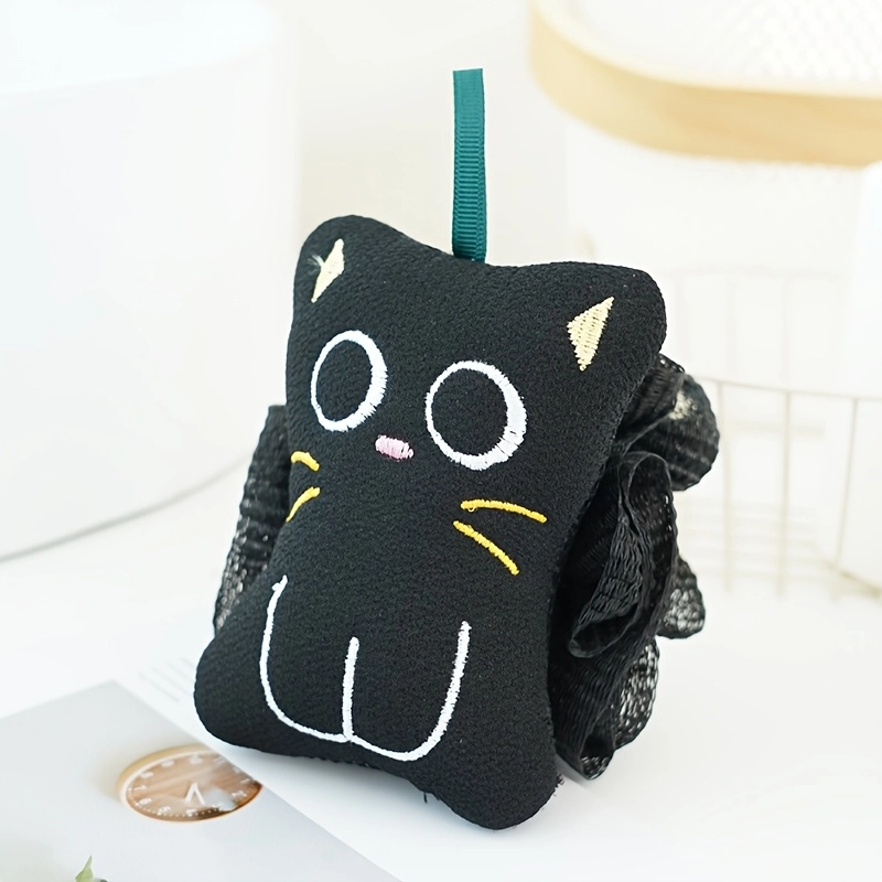Cat Shaped Double-Sided Bath Sponge - Image 6