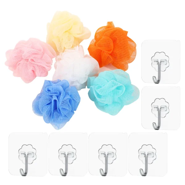 Shower-Pouf-605644677593123-Assorted-Varieties-6-bath-balls-6-hooks-01