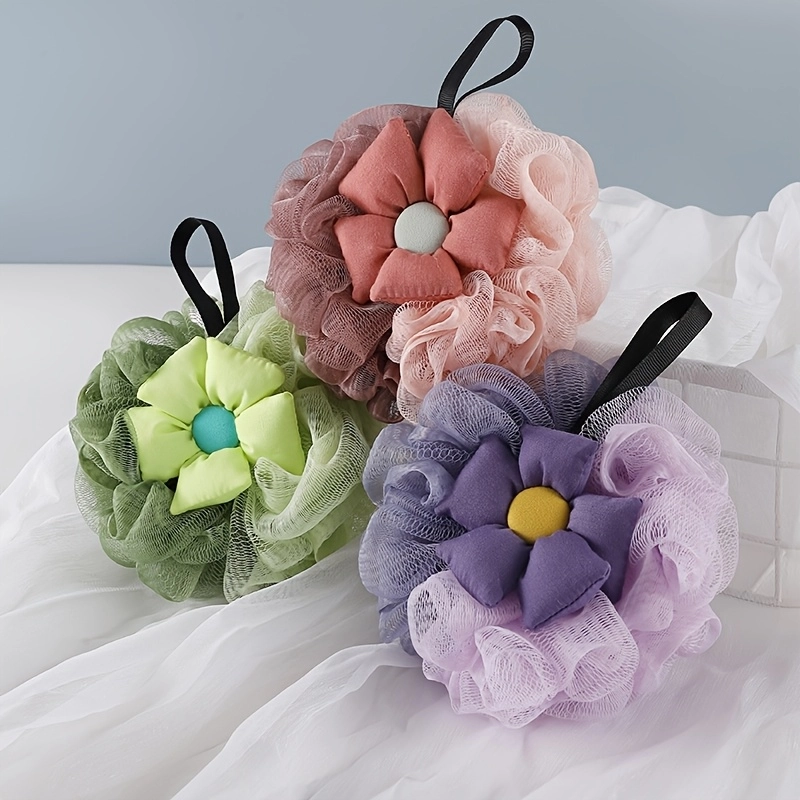 Color Block Foaming Bath Sponge - Image 9