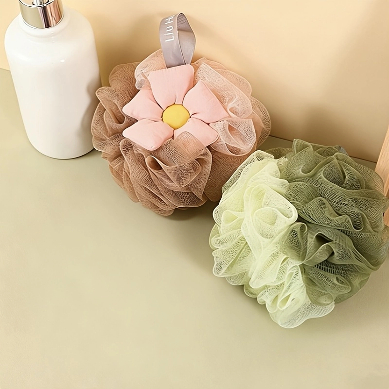 Color Block Foaming Bath Sponge - Image 11
