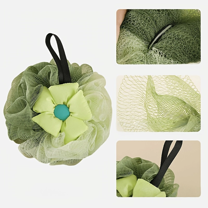 Color Block Foaming Bath Sponge