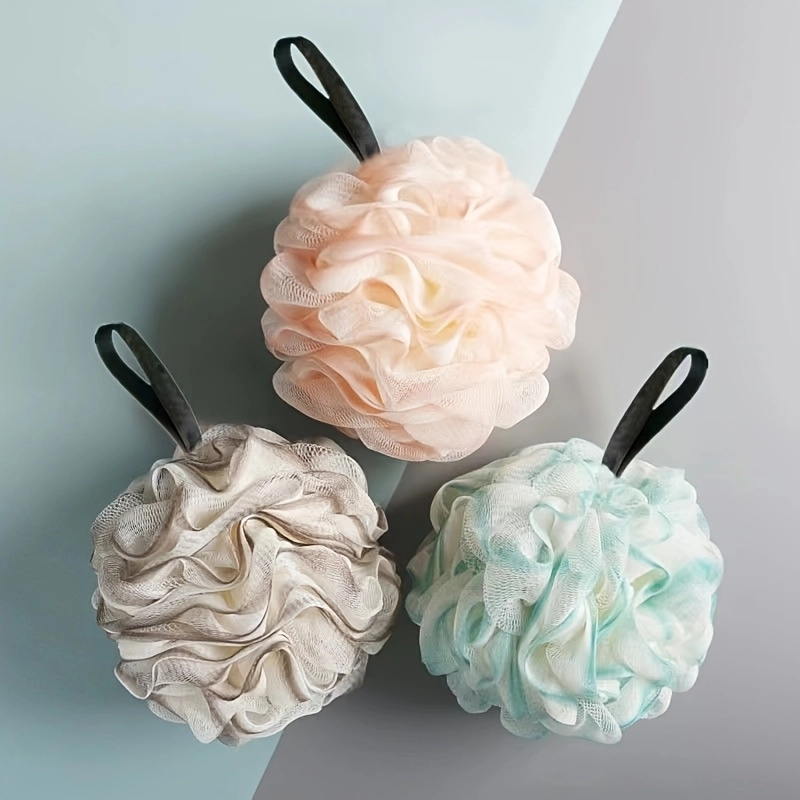 Double-Layer Foaming Bath Sponge Set - Image 6