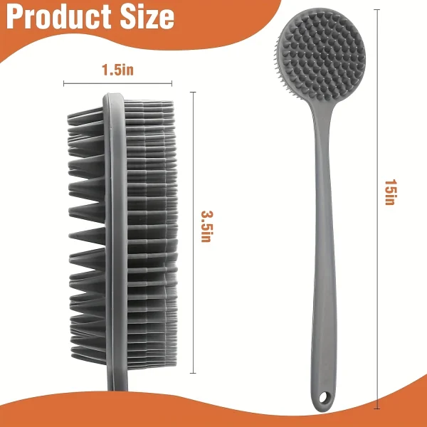 Dual-Sided Exfoliating Back Brush