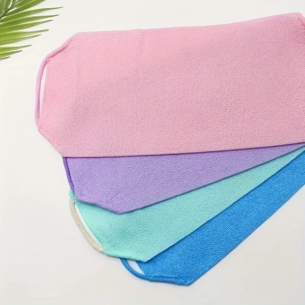 Long Strip Exfoliating Back Scrubber Set