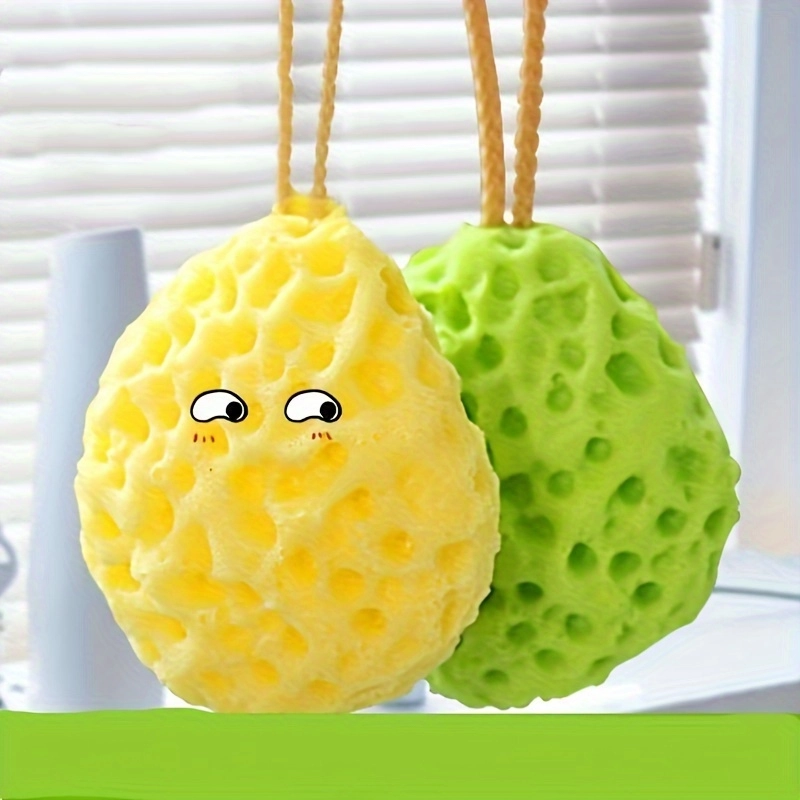 Flower Shaped Exfoliating Bath Sponge Set - Image 9