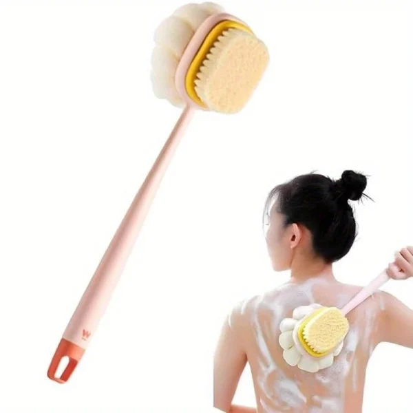 2-in-1 Long Handle Bath Br