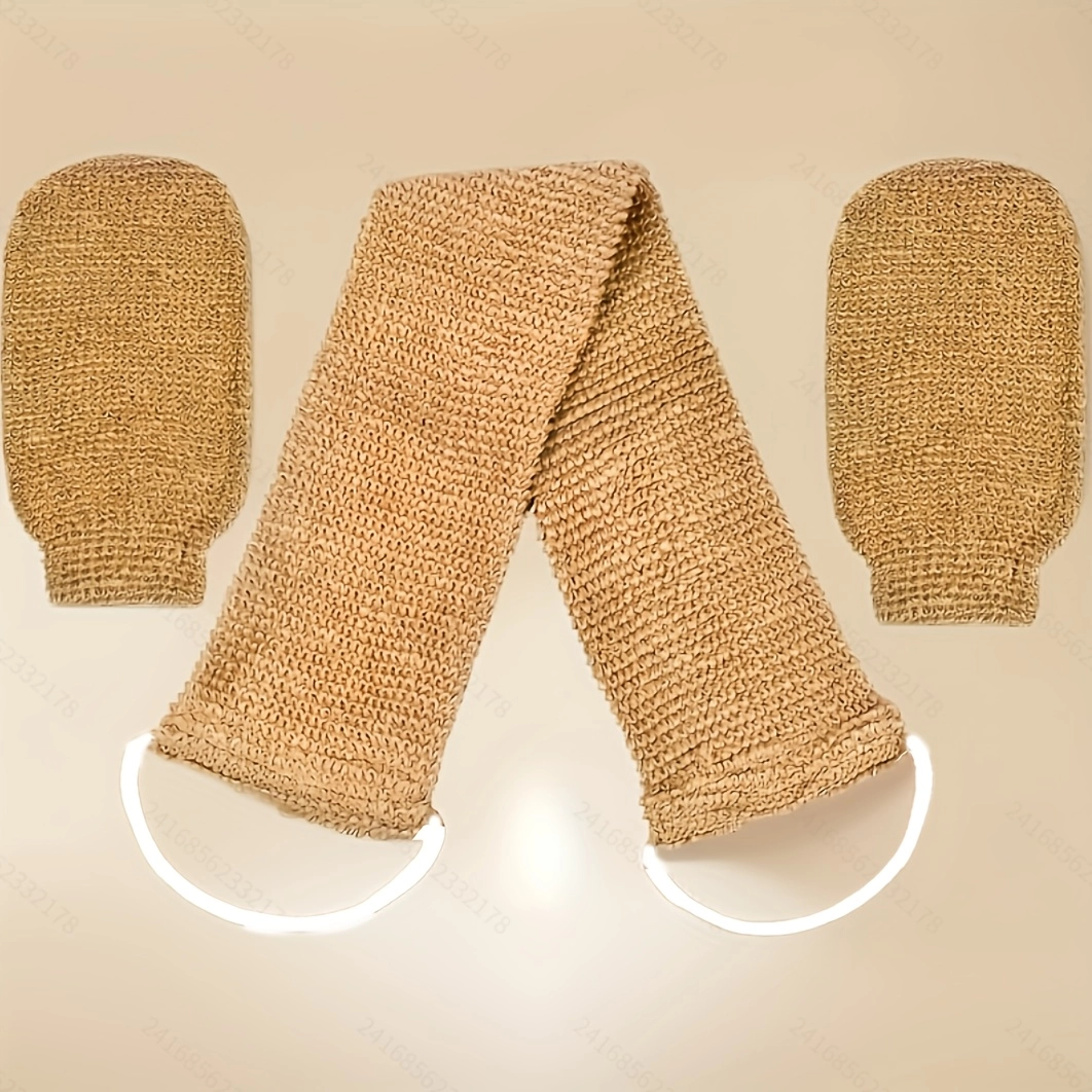 Reusable Exfoliating Bath Gloves Set - Image 2