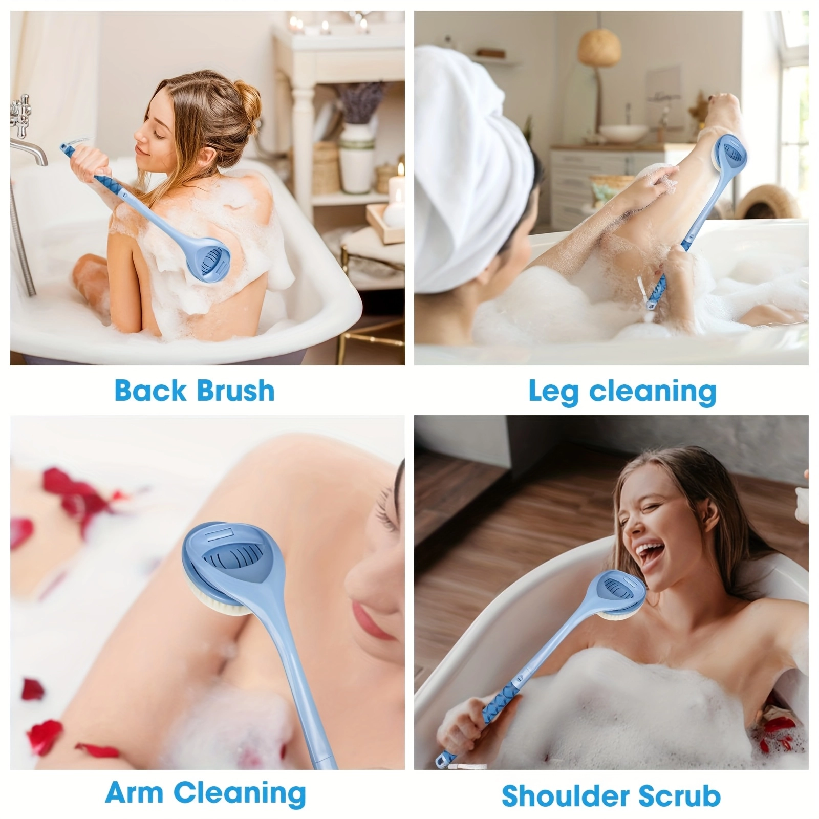 Long Handle Deep Cleaning Back Brush - Image 2