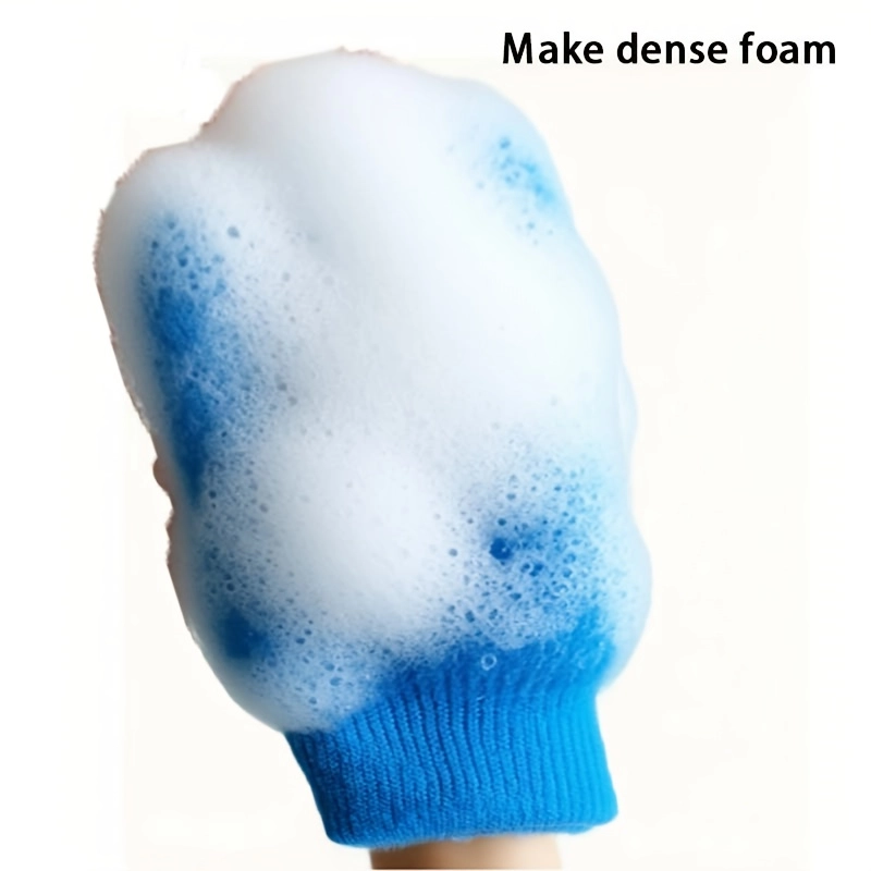 5-Pack Chenille Exfoliating Shower Gloves - Image 4