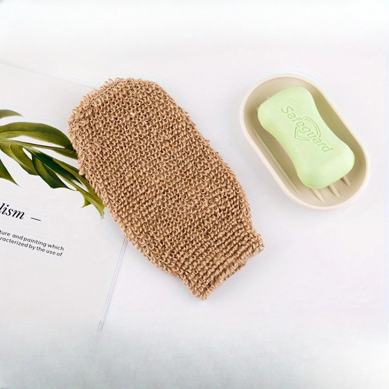 Exfoliating gloves
